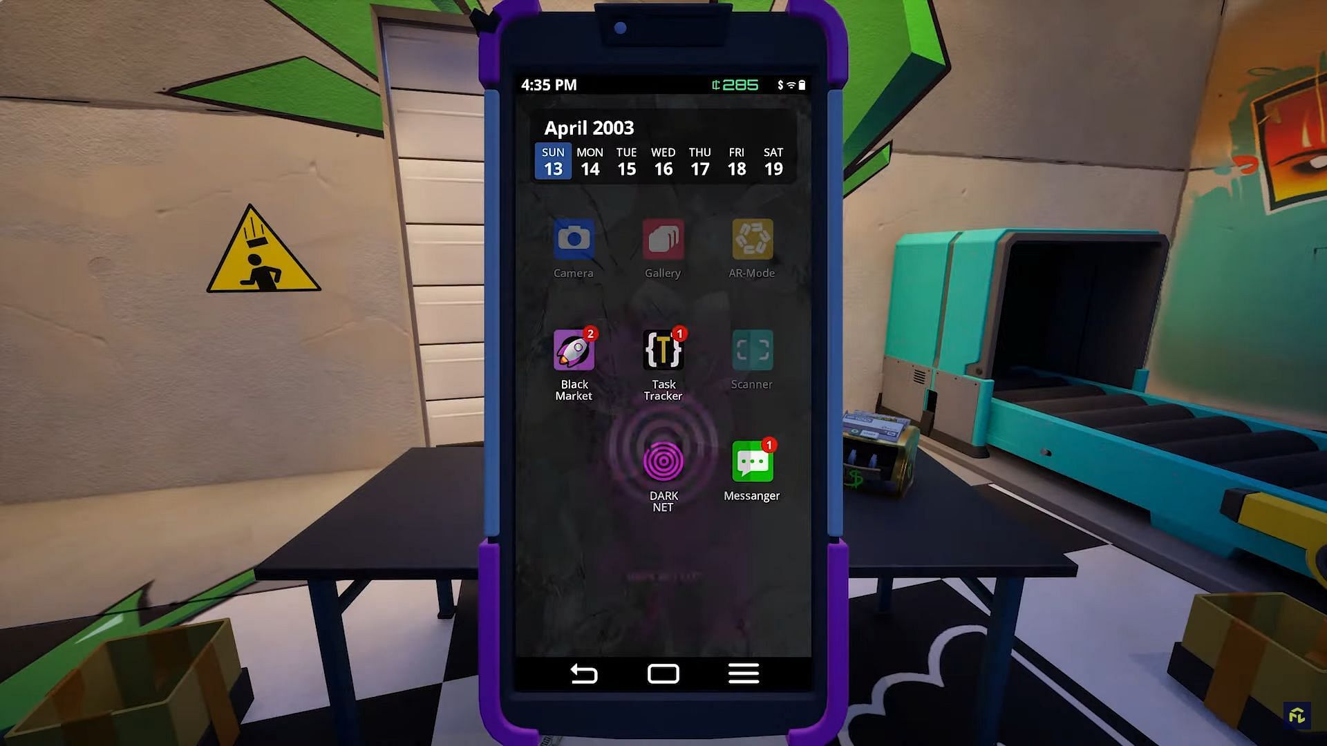 A still from Cash Cleaner Simulator (Image via Forklift Interactive, Digital Pajamas)